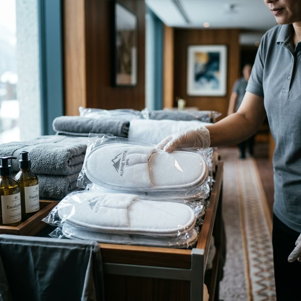 Single-Use Spa & Hotel Slippers