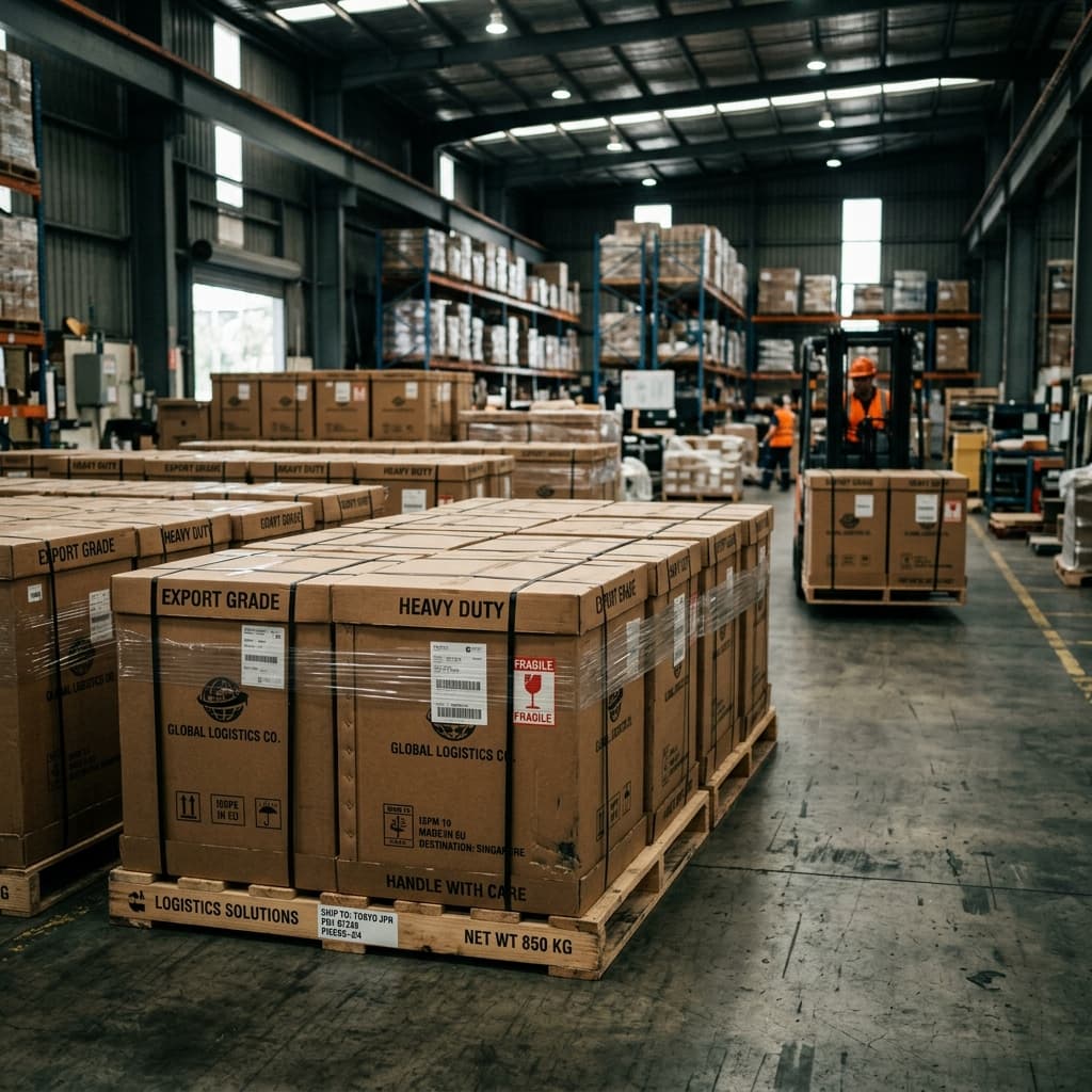Corrugated Heavy-Duty Export Pallet Box