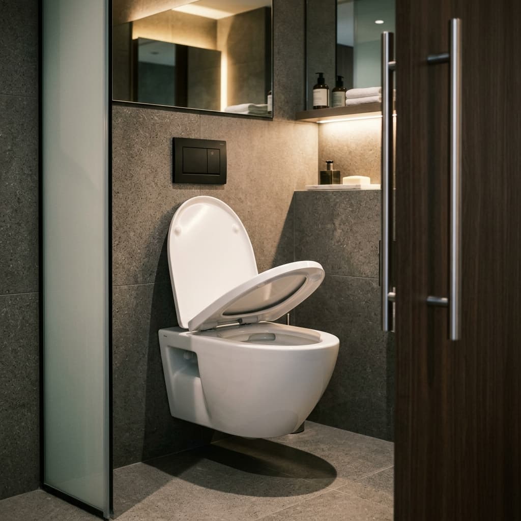 Commercial Wall-Hung Sanitary Toilet