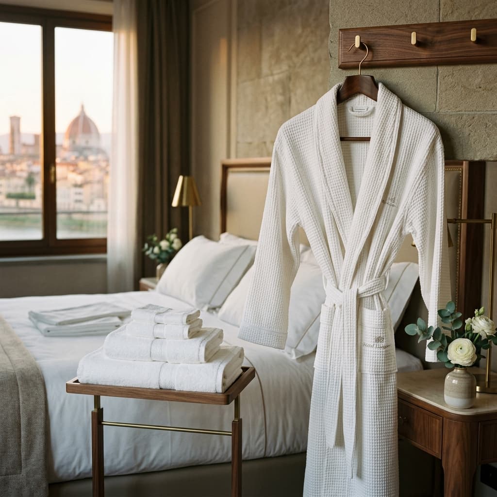 Luxury Spa Waffle Bathrobe
