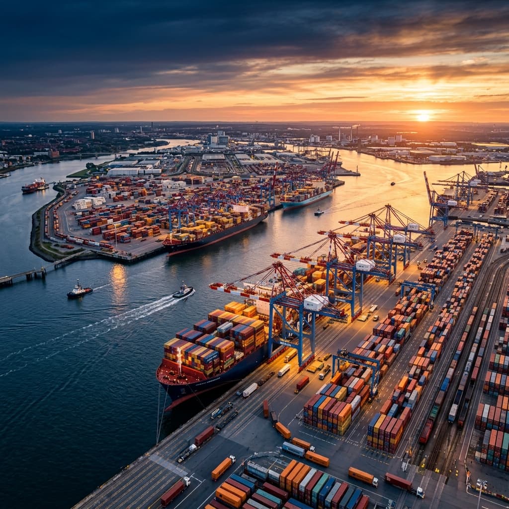 Global logistics and trade view 1