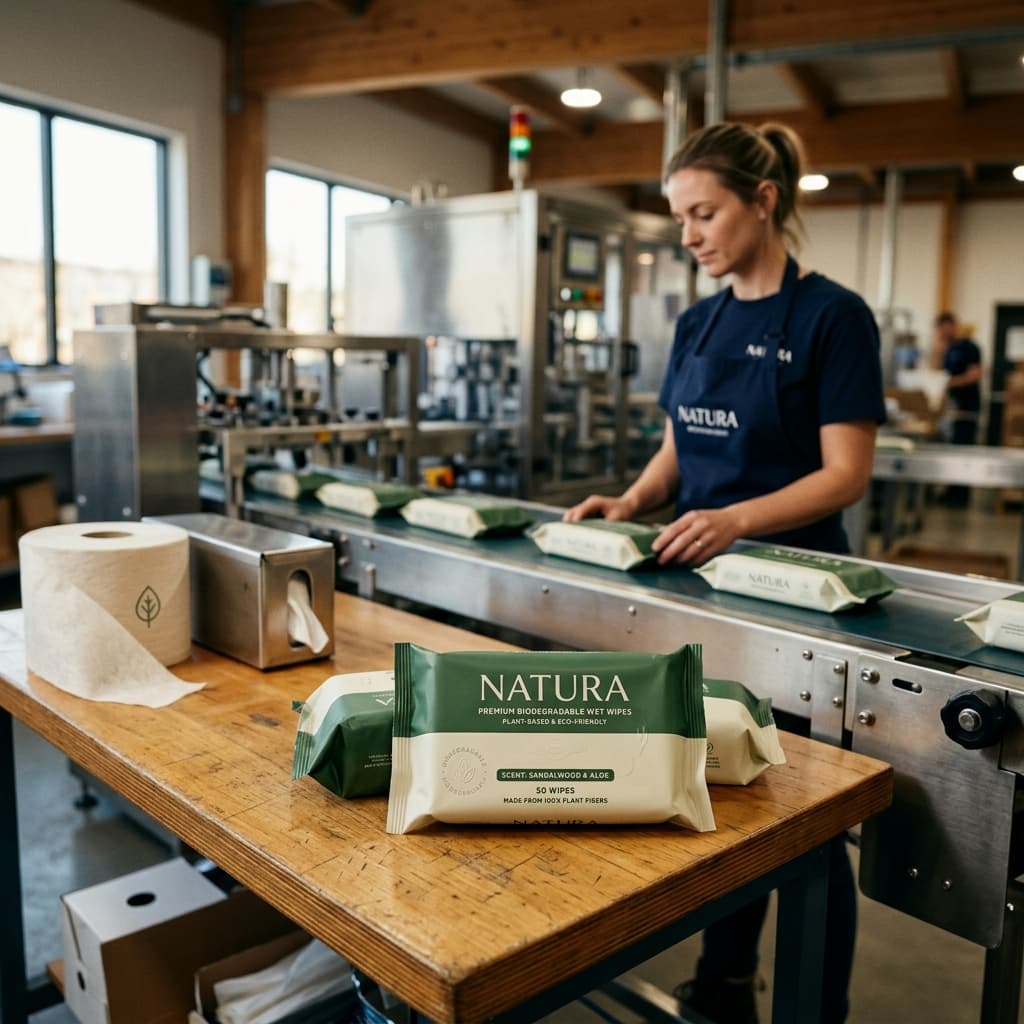 Private Label Biodegradable Wet Wipes