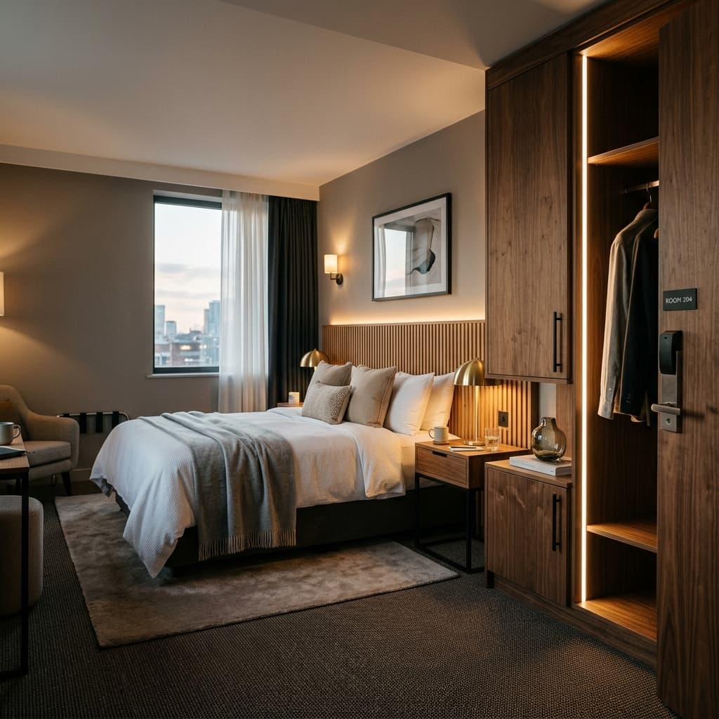 Turn-Key Hotel Bedroom Furniture Set