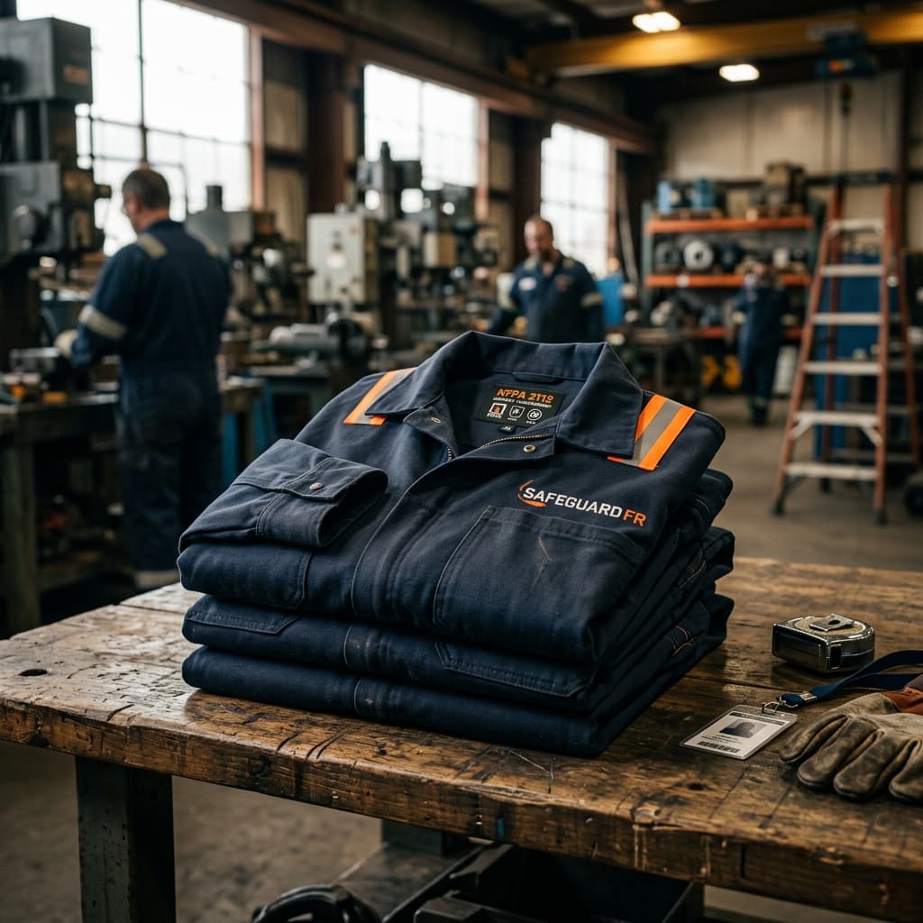 Industrial Flame-Retardant Coveralls